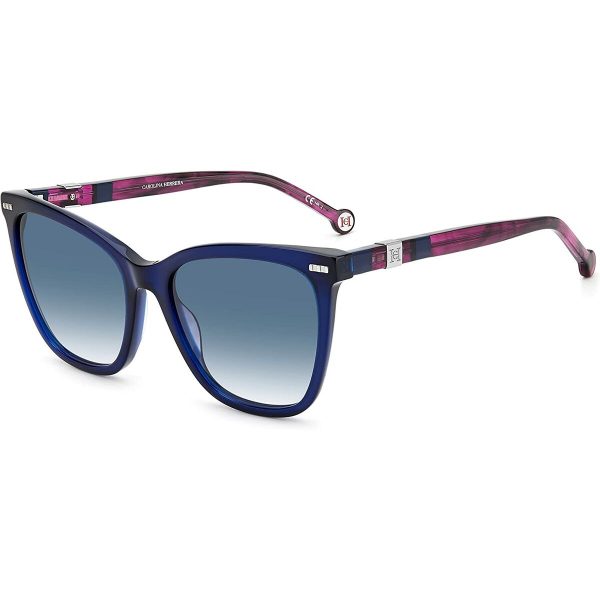 Ladies' Sunglasses Carolina Herrera Ch S Blue Violet Ø 55 mm