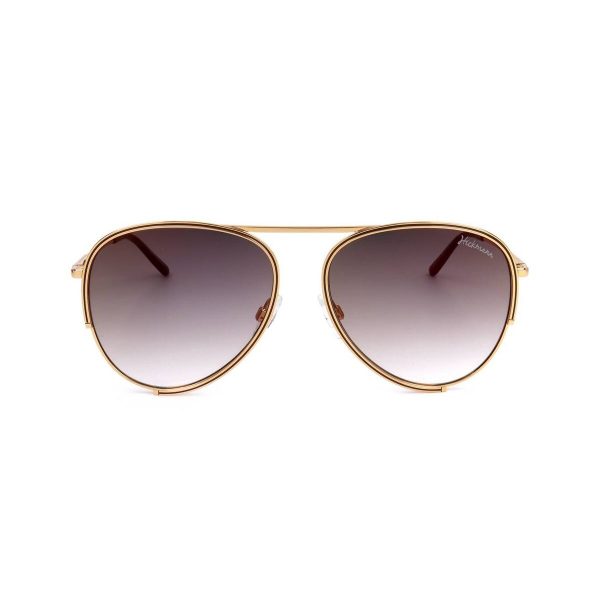 Ladies' Sunglasses Ana Hickmann Golden ø 58 mm