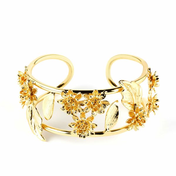 Bracelet Shabama Luxor Brass gold-plated